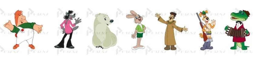 Товарные знаки Союзмультфильма Товарные знаки Союзмультфильма