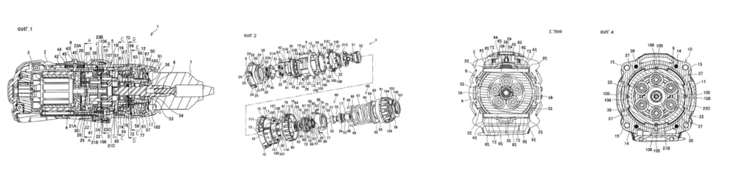 Чертёж к патенту Ударная дрель-шуруповерт
