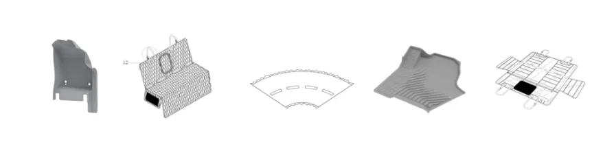 Патенты на промышленный образец класс 06-11 МКПО: дизайн и форма ковров, циновок, ковриков