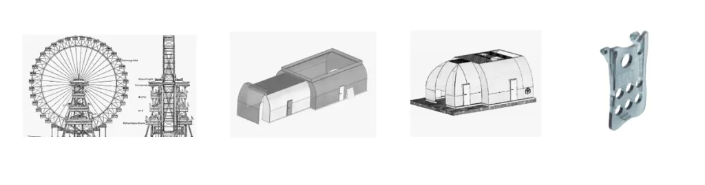 Примеры строительных деталей и архитектурных решений