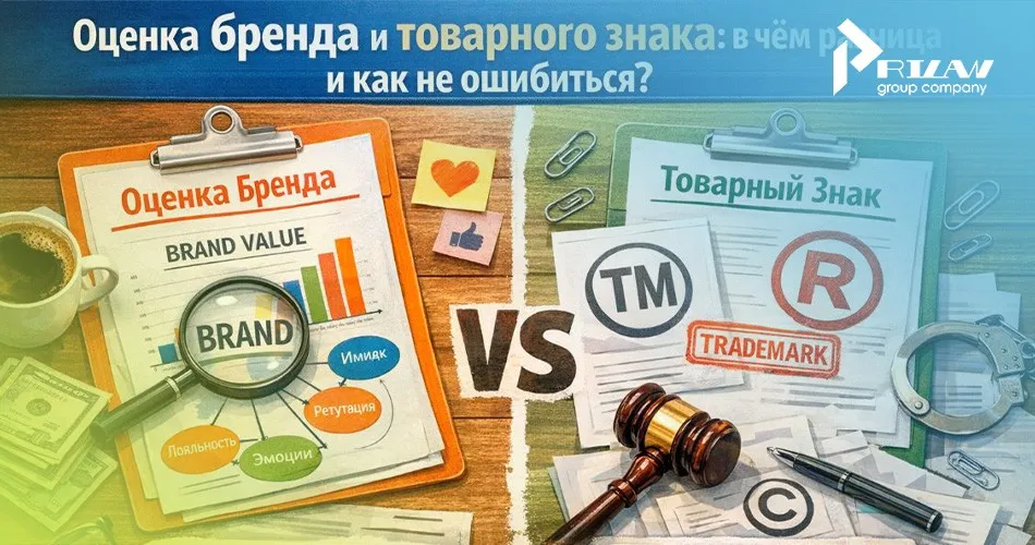 Отличие оценки бренда от товарного знака