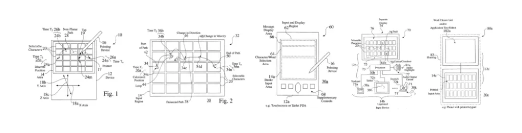 Чертежи патента на систему избирательного ввода Чертежи патента на систему избирательного ввода