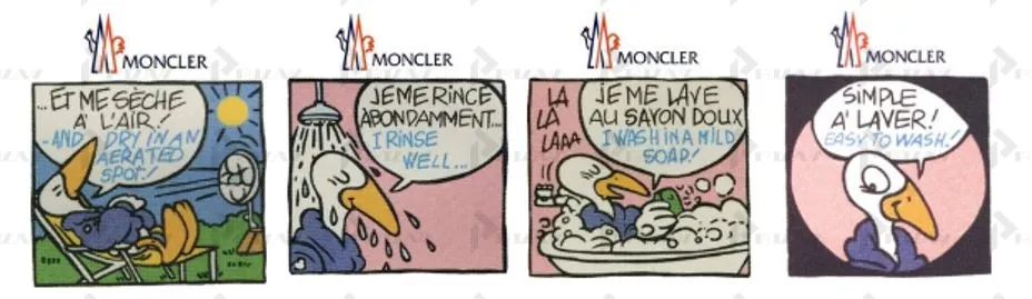 Товарные знаки Moncler на персонаж MonDuck
