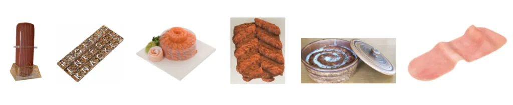 Мясные и рыбные колбасы, рулеты Патенты на промышленный образец класс 01-04 МКПО: Мясные и рыбные продукты