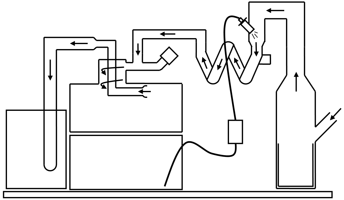 Способ очистки воздушного потока и устройство для его осуществления